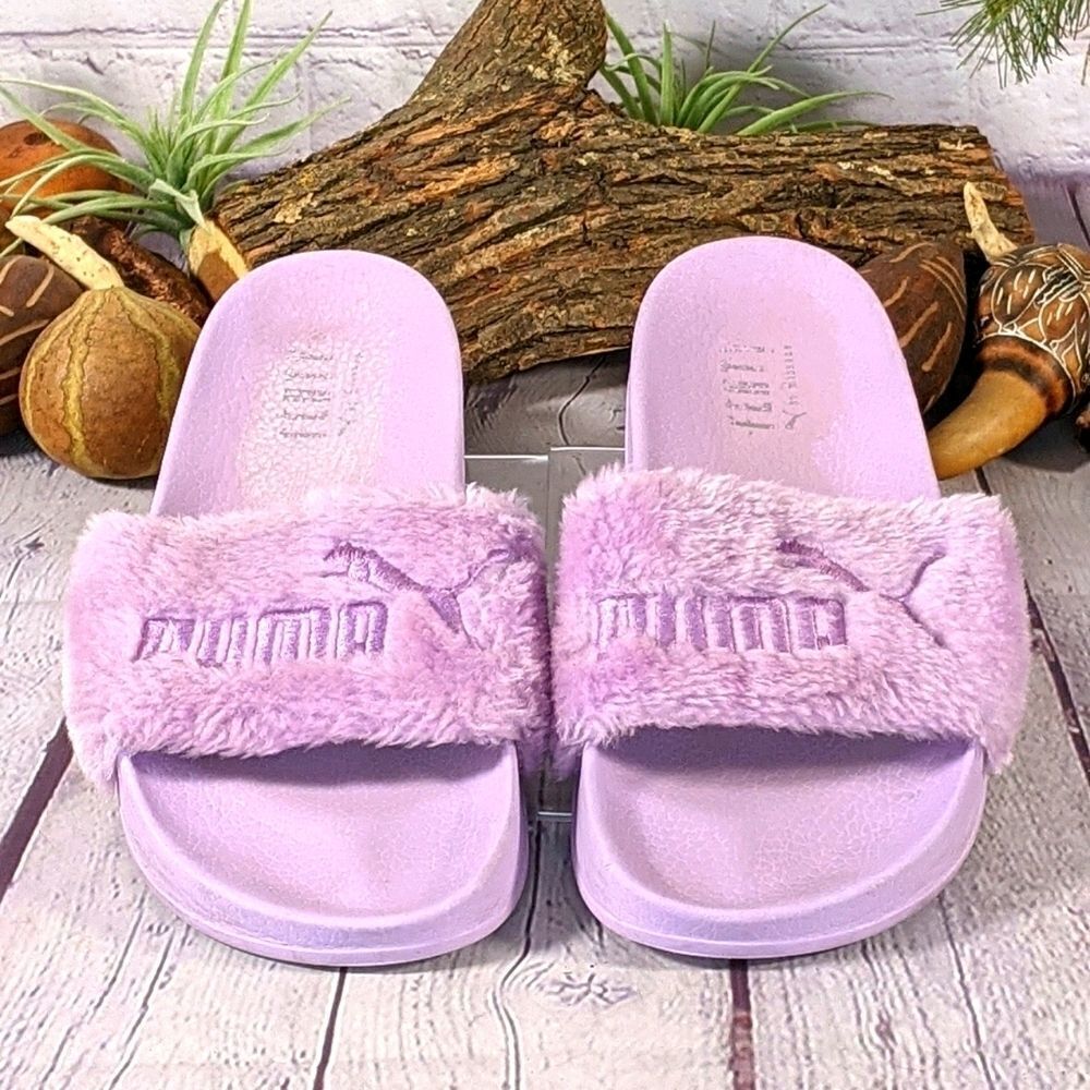 Rihanna x Fenty Puma Fur Slide - “Orchid Bloom"